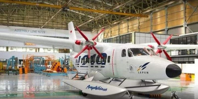 PTDI Kembangkan Pesawat N219 Versi Amfibi 
