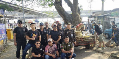 Indahnya Kebersamaan Jumat Bersih Terminal Depok