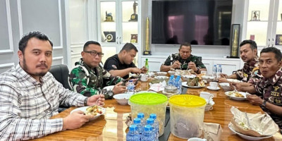 Kunjungan Silaturahmi FKPPI Rayon Kelapa Gading ke Danpuspomal 
