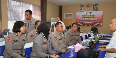 Kapolres Loteng Sambut Tim Itwasum Polri Dalam Rangka Audit Kinerja Tahap II T.A. 2024.