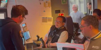 Kagumi Kapal OceanX, Prof Rokhmin Dahuri Harap Dapat Meningkatkan Pemahaman Global Tentang Laut