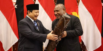 Menhan Prabowo Terima Kunjungan PM Papua Nugini, Bahas Kerja Sama Pertahanan