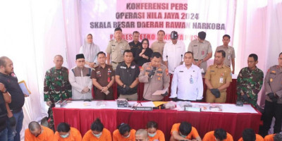 Sita 2 Kg Sabu di Kalipasir, Polres Metro Jakarta Pusat Operasi Skala Besar