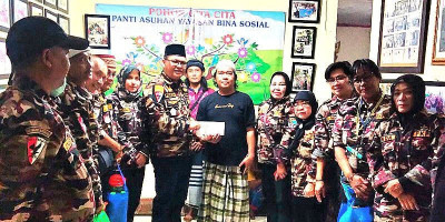 KB-FKPPI Jakut Berbagi Kebahagiaan Bersama Anak Yatim Piatu di 10 Muharram