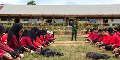 Satgas Yonzipur 5/ABW Membangun Semangat Kebangsaan Pilar Persatuan Dan Kesatuan