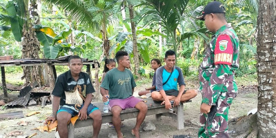 Melalui Komsos, Babinsa Wujudkan Keakraban Bersama Warga Binaannya
