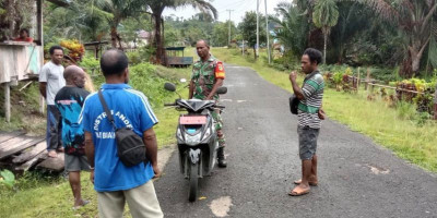 Komsos Mewujudkan Keakraban Babinsa dengan Warga Binaan