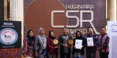 UMKM Bangkit, PLN UID Jakarta Raya Sabet Dua Platinum di Nusantara CSR Awards 2024