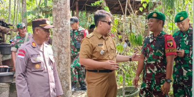 Dansatgas Yonzipur 5/ABW Resmikan Program RTLH di Daerah Perbatasan