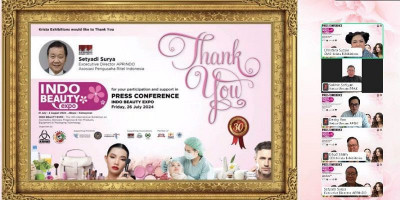Krista Exhibitions Akan Gelar Pameran IndoBeauty Expo 2024 Selama 3 Hari