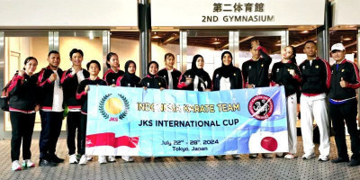 Tiga Medali Diraih Atlit Inkanas di Ajang Japan Karate Shotokan Championship 2024