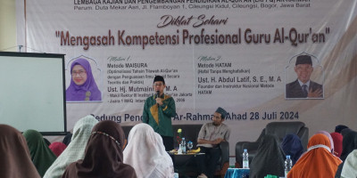 LKPPQ Ar-Rahmah Gelar Diklat Sehari, Mengasah Kompetensi Profesional Guru Al-Quran