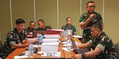 Asops Panglima TNI Buka Acara Penilaian Rentinkon Kotamaops TNI