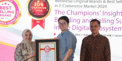 Asli Milik Indonesia, Le Minerale Jadi Jawara Indonesia Original Brand (IOB) Award 2024