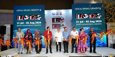 Menteri Perdagangan Buka Pameran Indo Leather And Footwear Expo 2024