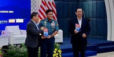 Marsetio Luncurkan Buku Sea Power Indonesia di Era Indo Pasifik