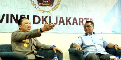 Kunjungan Balasan Kabid Humas PMJ ke PWI Jaya Guna Perkuat Sinergi