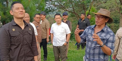 Menteri ATR/BPN Agus Harimurti Terkesan dengan Pesona Alam di Hopeland Camp
