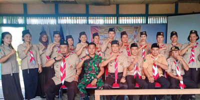 Peresmian Mabigus dan Pengurus Gudep Sungai Bayan 07073 - 07074