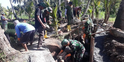 Program TMMD ke-121 Kodim 1615/Lotim Berikan Dampak Positif di Desa Kesik dan Desa Loyok