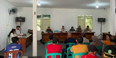 Satgas Yonzipur 5/ABW Hadiri Rapat Gebyar Lomba Kemerdekaan