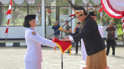 Peringatan HUT ke-79 Wujud Komitmen Pemerintah di Perbatasan Indonesia - Papua Nugin