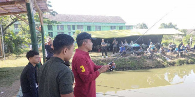Lomba Mancing Ikan Tombro Rindam V Brawijaya 