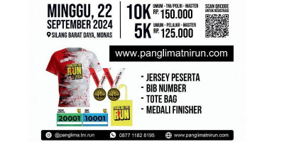 Semarakan HUT Ke-79 TNI, Ayo Ikuti dan Bergabung Bersama Panglima TNI Run Tahun 2024