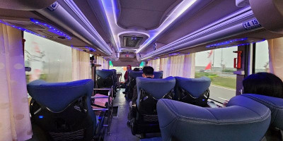 Penumpang Bus Damri Cidera Akibat Kelalaian Sopir