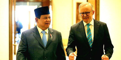 Menhan Prabowo Temui Perdana Menteri dan Menhan Australia di Canberra