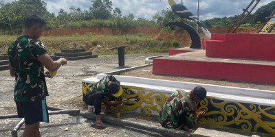 Satgas Yonzipur 5/ABW Menjaga Kemegahan Tugu Garuda, Ini Caranya!