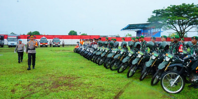 Kodim 1708/BN Ikuti Apel Gelar Pasukan Operasi Mantap Praja Cartenz 2024