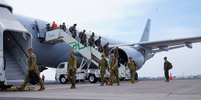 Prajurit Angkatan Darat Australia Ikut Ambil Bagian Pada Latgabma Super Garuda Shield 2024