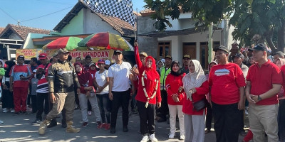 Kolonel Marinir Kakung Perintis Launching Water Park Long Storage Kali Mati Desa Kwatu