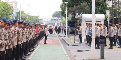 1.291 Personil Polri, Siap Amankan Pendaftaran Paslon Gubernur dan Wagub DKI Jakarta