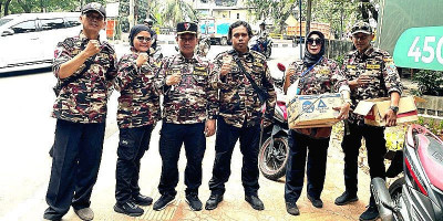 KB FKPPI Rayon Kelapa Gading Gelar Gerakan Jumat Berkah di Jakarta Utara