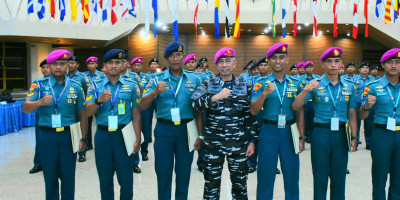 Prajurit Marinir Raih Peringkat 1, 2, 3 dan 4 Tamtama Teladan Dan Peringkat1 Bama Teladan Tingkat  TNI AL Tahun 2024