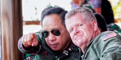 Panglima TNI Tinjau Join Strike Latgabma Super Garuda Shield 2024