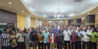 Koalisi Ormas & Relawan Papua Barat Gelar Raker, Dorong Kemenangan DoaMu Jilid 2