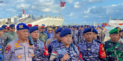 Satgasla Kogabpadpam VVIP Siapkan Pengamanan Laut untuk HLF MSP dan IAF 