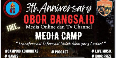 Anniversary Obor Bangsa Gathering Kemah Camp Akan Di Gelar  Bissoloro Kab Gowa 