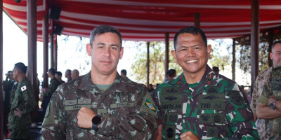 Wadan Kormar Dampingi Dankodiklat TNI Tinjau Combine Arms Live Firing Exercise (Calfex) Latgabma SGS