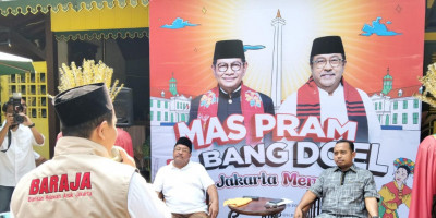 Baraja Jakarta, Hadiri Konsolidasi Simpul Relawan Pemenangan Mas Pram dan Bang doel 
