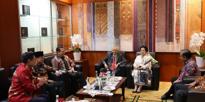 Megawati Hadiri Silaturahmi Kebangsaan Pimpinan MPR dengan Keluarga Bung Karno