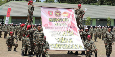 Panglima Kodam VI/Mulawarman Tutup Latsarmil Komcad TA 2024