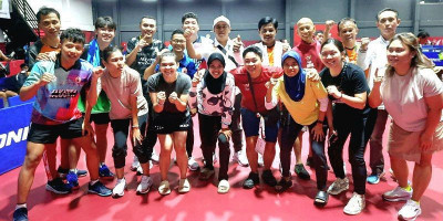 Semifinal Beregu Tenis Meja PON: Putra-Putri Jakarta Bertemu Jatim dan Jabar