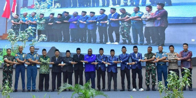 Aspers Pangkoarmada III Hadiri Pelantikan Rektor dan Wakil Rektor Universitas Muhammadiyah Sorong
