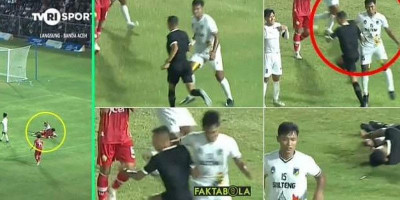 Inilah Kata Pengamat Bola Terkait Wasit Dihajar Pemain di Laga PON