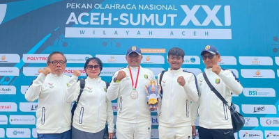 Prajurit Satkopaska Koarmada II Sumbang Medali Perak PON XXI