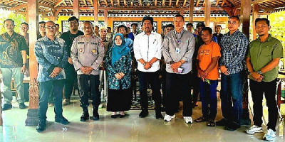 Polda DIY Bersama DPKH dan Dinkes Gunungkidul Sosialisasikan Larangan Penyembelihan Ruminansia Betina Produktif